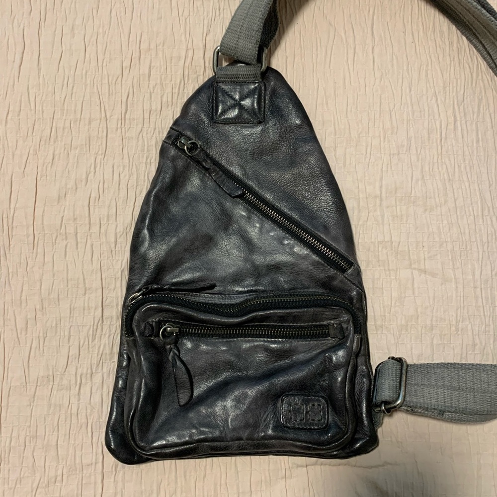 Bed Stu Andie Gray Shoulder Bag